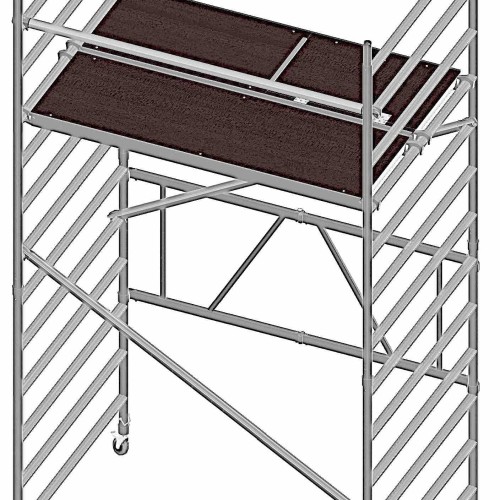 Andamio plegable 135х190 4,8 m altura de trabajo*