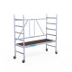 Andamio plegable 75x190 3 m altura de trabajo Andamio plegable 75x190 3 m altura de trabajo