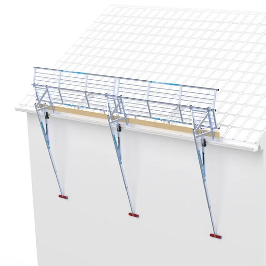 Safety Guard Systems protección de bordes de tejado 6 metros