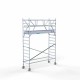 Torre con barandilla de 2 lados 90x305 5,2 m altura de trabajo con barandilla de 2 lados Torre con barandilla de 2 lados 90x305 5,2 m altura de trabajo con barandilla de 2 lados