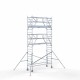 Torre con barandilla de 2 lados 90x305 7,2 m altura de trabajo con barandilla de 2 lados Torre con barandilla de 2 lados 90x305 7,2 m altura de trabajo con barandilla de 2 lados