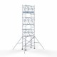 Torre con barandilla de 2 lados 90x190 8,2 m altura de trabajo con barandilla de 2 lados Torre con barandilla de 2 lados 90x190 8,2 m altura de trabajo con barandilla de 2 lados