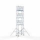 Torre con barandilla de 2 lados 90x190 9,2 m altura de trabajo con barandilla de 2 lados Torre con barandilla de 2 lados 90x190 9,2 m altura de trabajo con barandilla de 2 lados