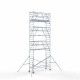 Torre con barandilla de 2 lados 90x305 9,2 m altura de trabajo con barandilla de 2 lados Torre con barandilla de 2 lados 90x305 9,2 m altura de trabajo con barandilla de 2 lados