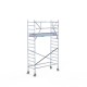 Torre con barandilla de 1 lado 90х250 5,2 m altura de trabajo* Carbon Torre con barandilla de 1 lado 90х250 5,2 m altura de trabajo* Carbon