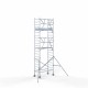 Torre con barandilla de 1 lado 90х190 7,2 m altura de trabajo* Carbon Torre con barandilla de 1 lado 90х190 7,2 m altura de trabajo* Carbon
