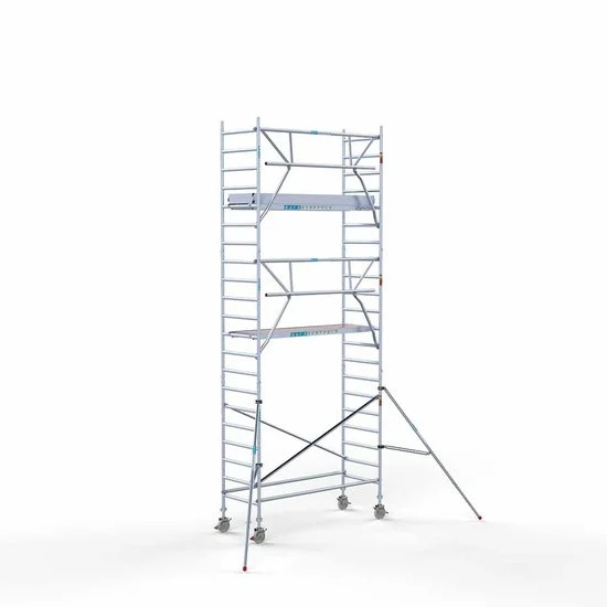 Torre con barandilla de 1 lado 90х250 7,2 m altura de trabajo* Carbon Torre con barandilla de 1 lado 90х250 7,2 m altura de trabajo* Carbon