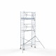 Torre con barandilla de 1 lado 90х250 7,2 m altura de trabajo* Carbon Torre con barandilla de 1 lado 90х250 7,2 m altura de trabajo* Carbon