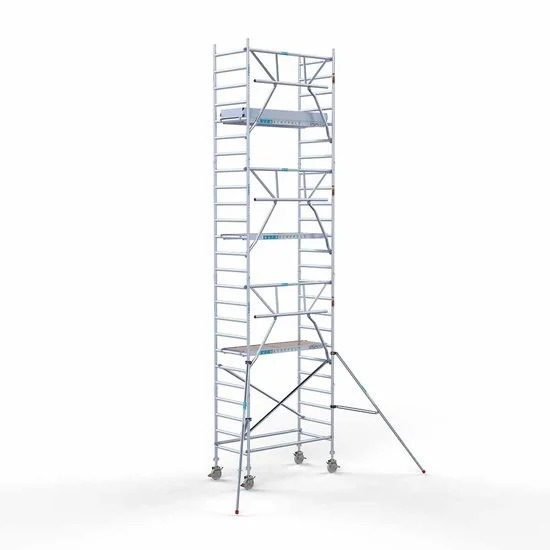 Torre con barandilla de 1 lado 90х190 8,2 m altura de trabajo* Carbon Torre con barandilla de 1 lado 90х190 8,2 m altura de trabajo* Carbon