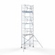 Torre con barandilla de 1 lado 90х190 8,2 m altura de trabajo* Carbon Torre con barandilla de 1 lado 90х190 8,2 m altura de trabajo* Carbon