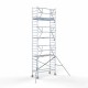 Torre con barandilla de 1 lado 90х250 8,2 m altura de trabajo* Carbon Torre con barandilla de 1 lado 90х250 8,2 m altura de trabajo* Carbon