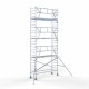 Torre con barandilla de 1 lado 90х305 8,2 m altura de trabajo* Carbon Torre con barandilla de 1 lado 90х305 8,2 m altura de trabajo* Carbon