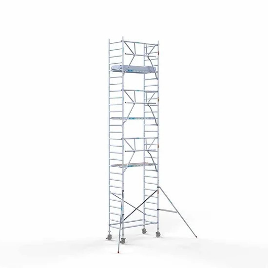Torre con barandilla de 1 lado 90x190 9,2 m altura de trabajo Torre con barandilla de 1 lado 90x190 9,2 m altura de trabajo