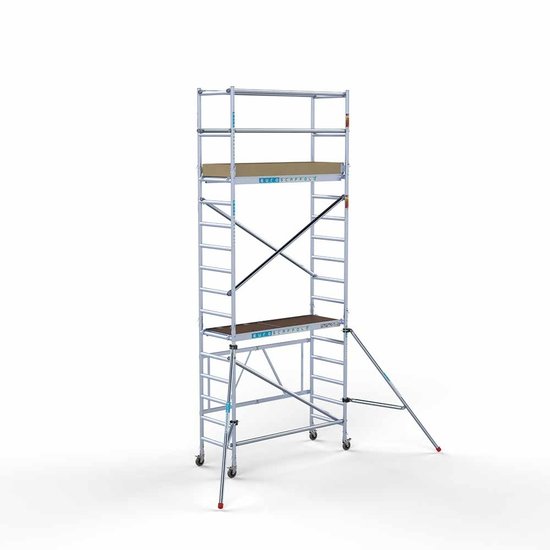 Andamio plegable 75x190 5,8 m altura de trabajo Andamio plegable 75x190 5,8 m altura de trabajo