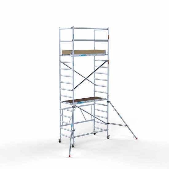 Andamio plegable 90x190 5,8 m altura de trabajo Andamio plegable 90x190 5,8 m altura de trabajo