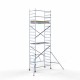 Andamio plegable 90x190 6,8 m altura de trabajo Andamio plegable 90x190 6,8 m altura de trabajo