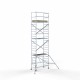 Andamio plegable 90x190 7,8 m altura de trabajo Andamio plegable 90x190 7,8 m altura de trabajo