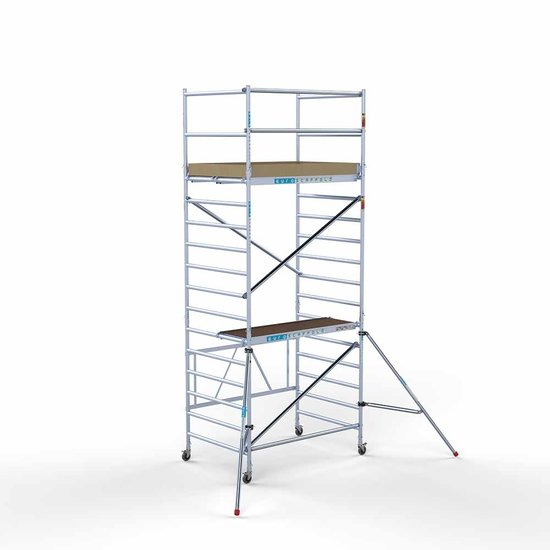 Andamio plegable 135x190 5,8 m altura de trabajo Andamio plegable 135x190 5,8 m altura de trabajo