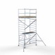 Andamio plegable 135x190 5,8 m altura de trabajo Andamio plegable 135x190 5,8 m altura de trabajo
