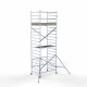 Andamio plegable 135x190 6,8 m altura de trabajo Andamio plegable 135x190 6,8 m altura de trabajo