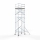 Torre Andamio 135x190 8,2 m altura de trabajo Carbon Torre Andamio 135x190 8,2 m altura de trabajo Carbon