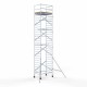 Torre Andamio 135x190 10,2 m altura de trabajo Carbon Torre Andamio 135x190 10,2 m altura de trabajo Carbon