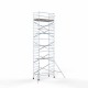 Torre Andamio 135x305 11,2 m altura de trabajo Carbon Torre Andamio 135x305 11,2 m altura de trabajo Carbon