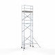 Torre Andamio 75x190 8,2 m altura de trabajo Carbon Torre Andamio 75x190 8,2 m altura de trabajo Carbon