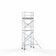 Torre Andamio 75x190 7,2 m altura de trabajo Carbon Torre Andamio 75x190 7,2 m altura de trabajo Carbon