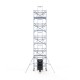 Алюминиевая башня 135х250 10,2 м рабочая высота* с лифтом для солнечных панелей -Solarlif Алюминиевая башня 135х250 10,2 м рабочая высота* с лифтом для солнечных панелей -Solarlif
