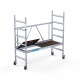 Andamio plegable 75x190 3 m altura de trabajo Andamio plegable 75x190 3 m altura de trabajo