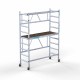 Andamio plegable 75x190 3,8 m altura de trabajo Andamio plegable 75x190 3,8 m altura de trabajo