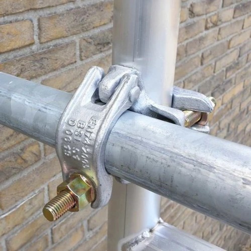 Ancla de pared de acero de 50 cm con gancho 1 und.