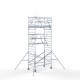 Torre con barandilla de 2 lados 135х250 7,2 m altura de trabajo* Carbon Torre con barandilla de 2 lados 135х250 7,2 m altura de trabajo* Carbon