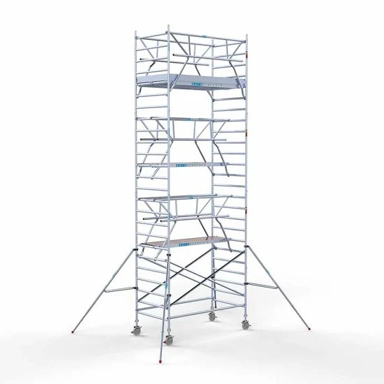 Torre con barandilla de 2 lados 135х250 8,2 m altura de trabajo* Carbon Torre con barandilla de 2 lados 135х250 8,2 m altura de trabajo* Carbon