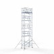 Torre 135x250 11,2 m altura de trabajo con barandilla de 2 lados Torre 135x250 11,2 m altura de trabajo con barandilla de 2 lados