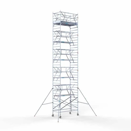 Torre con barandilla de 2 lados 135х250 12,2 m altura de trabajo* Carbon Torre con barandilla de 2 lados 135х250 12,2 m altura de trabajo* Carbon