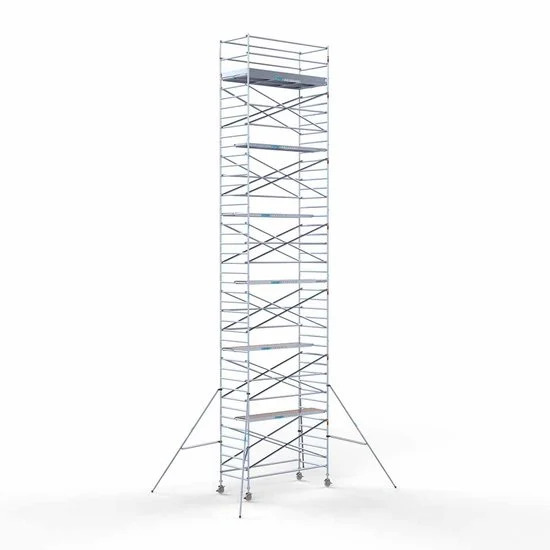 Torre con barandilla de 2 lados 135х250 14,2 m altura de trabajo* Carbon Torre con barandilla de 2 lados 135х250 14,2 m altura de trabajo* Carbon