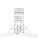 Torre con barandilla de 2 lados 135х190 7,2 m altura de trabajo* Carbon Torre con barandilla de 2 lados 135х190 7,2 m altura de trabajo* Carbon