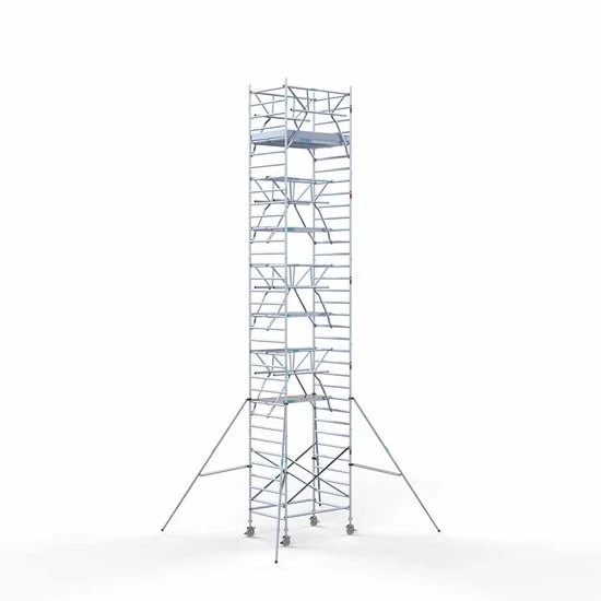 Torre con barandilla de 2 lados 135х190 11,2 m altura de trabajo* Carbon Torre con barandilla de 2 lados 135х190 11,2 m altura de trabajo* Carbon