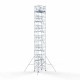 Torre con barandilla de 2 lados 135х190 14,2 m altura de trabajo* Carbon Torre con barandilla de 2 lados 135х190 14,2 m altura de trabajo* Carbon