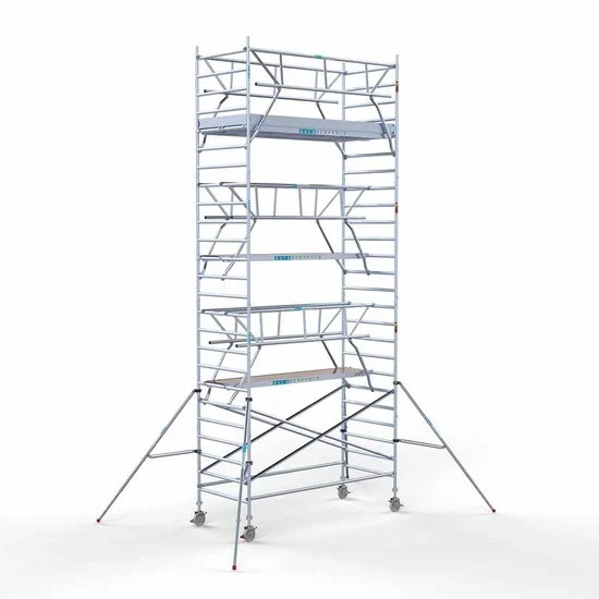 Torre con barandilla de 2 lados 135х305 8,2 m altura de trabajo* Carbon Torre con barandilla de 2 lados 135х305 8,2 m altura de trabajo* Carbon