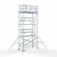 Torre con barandilla de 2 lados 135х305 8,2 m altura de trabajo* Carbon Torre con barandilla de 2 lados 135х305 8,2 m altura de trabajo* Carbon