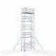 Torre 135x305 11,2 m altura de trabajo con barandilla de 2 lados Torre 135x305 11,2 m altura de trabajo con barandilla de 2 lados