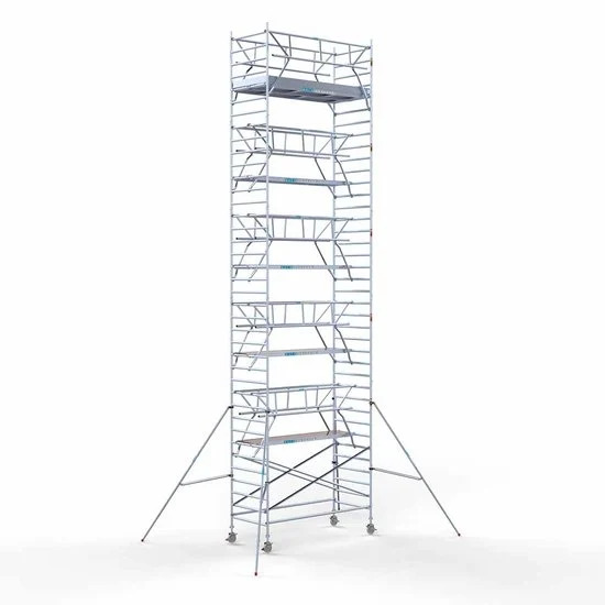 Torre con barandilla de 2 lados 135х305 12,2 m altura de trabajo* Carbon Torre con barandilla de 2 lados 135х305 12,2 m altura de trabajo* Carbon