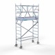 Torre con barandilla de 2 lados 75х190 4,2 m altura de trabajo* Carbon Torre con barandilla de 2 lados 75х190 4,2 m altura de trabajo* Carbon
