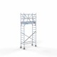 Torre con barandilla de 2 lados 75x190 5,2 m altura de trabajo con barandilla de 2 lados Torre con barandilla de 2 lados 75x190 5,2 m altura de trabajo con barandilla de 2 lados