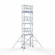 Torre con barandilla de 2 lados 75х190 8,2 m altura de trabajo* Carbon Torre con barandilla de 2 lados 75х190 8,2 m altura de trabajo* Carbon