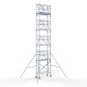 Torre con barandilla de 2 lados 75x190 10,2 m altura de trabajo con barandilla de 2 lados Torre con barandilla de 2 lados 75x190 10,2 m altura de trabajo con barandilla de 2 lados