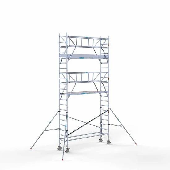 Torre con barandilla de 2 lados 75х305 7,2 m altura de trabajo* Carbon Torre con barandilla de 2 lados 75х305 7,2 m altura de trabajo* Carbon